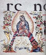 Devotion to the virgin of Guadalupe, unknow artist